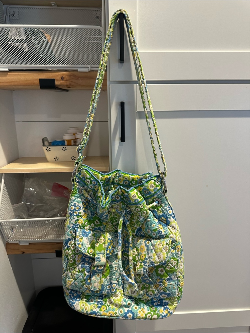 Vera Bradley Drawstring Shoulder Bag